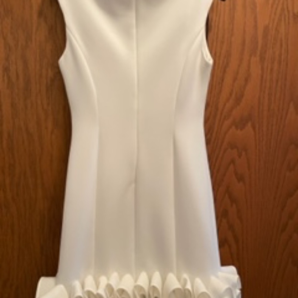 Donna Ricco New York size 6 white dress.